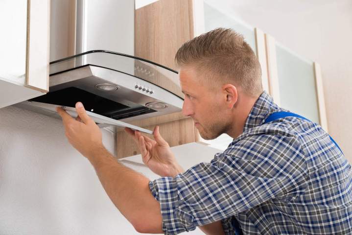 Range hood repair Caen